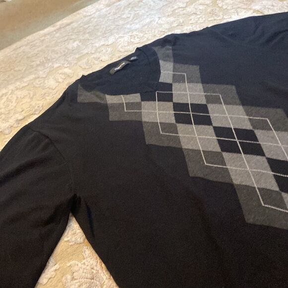 Claiborne Black Mens Sweater - Picture 4 of 12